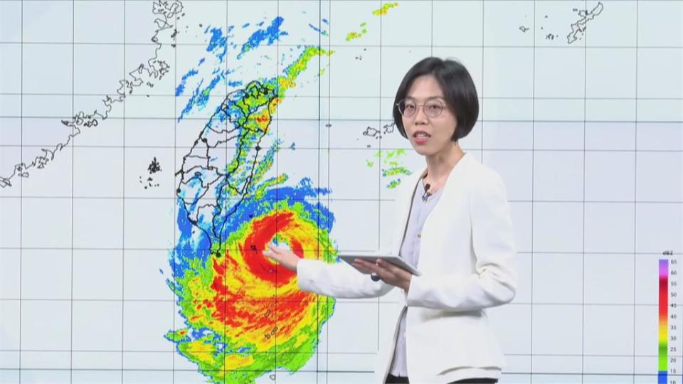 「小犬」颱風中心到家門口　預估週四上午登陸　全台風雨加劇