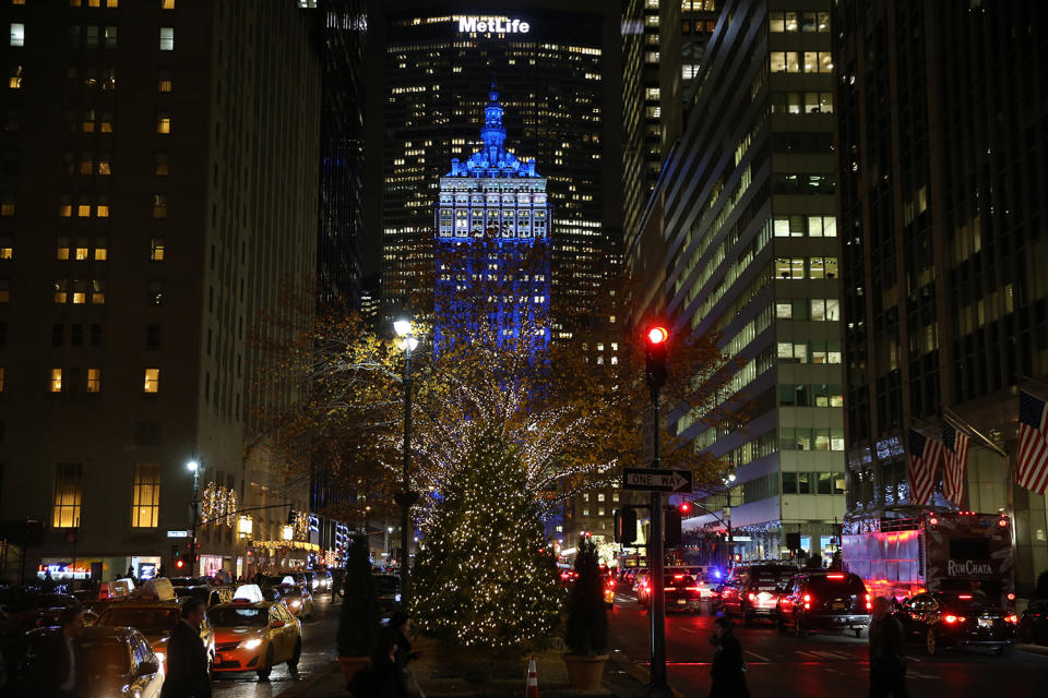 It’s beginning to look like Christmas in the Big Apple