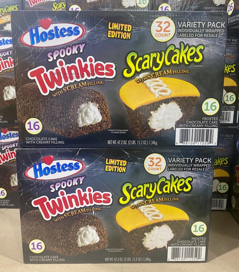 Hostess Halloween Cupcakes & Twinkies