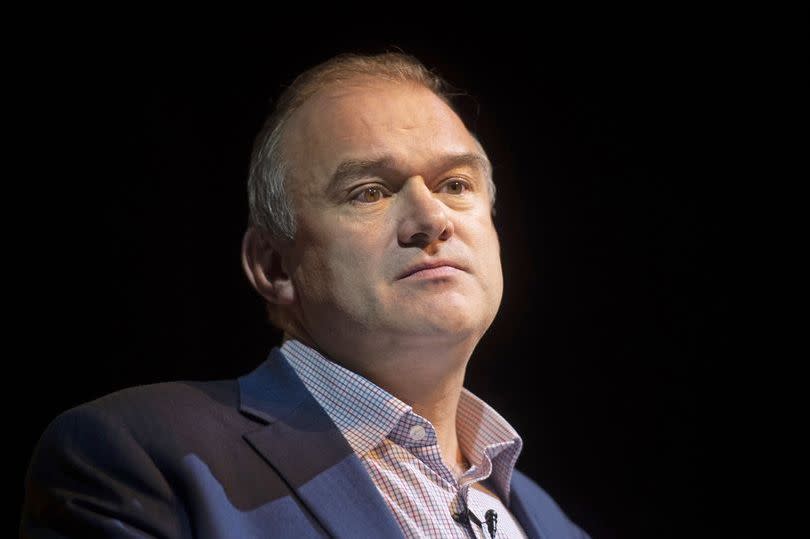 Liberal Democrat leader Sir Ed Davey