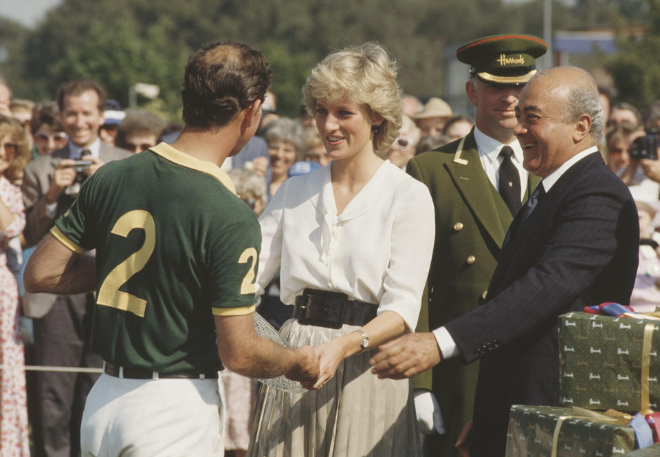 Princess Diana, Mohamed Al-Fayed (Getty Images)