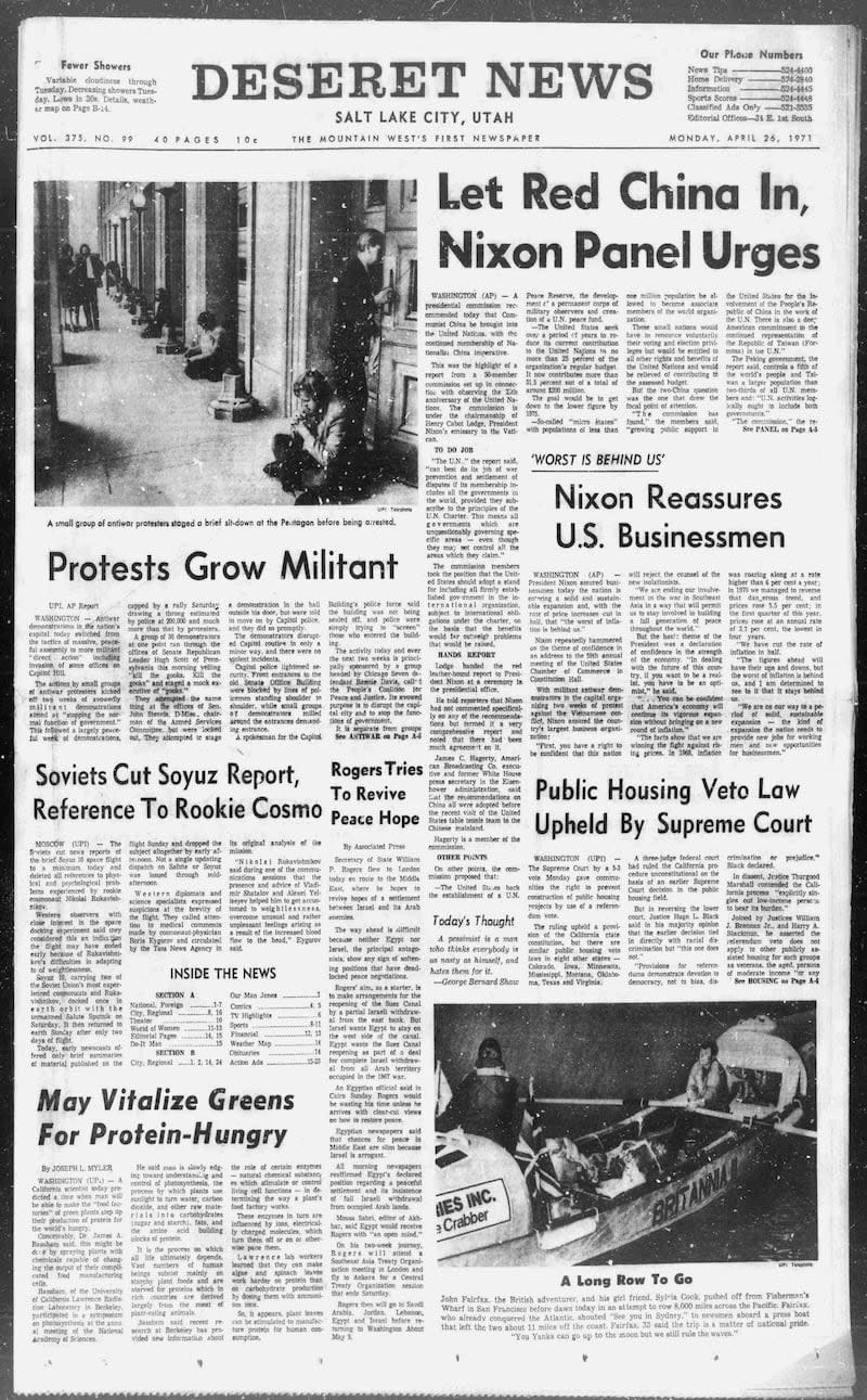 April 26, 1971 DNews