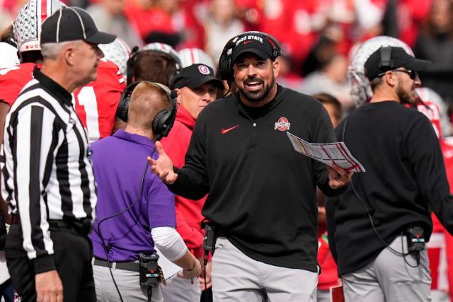 Watch Ryan Day postgame press conference after Ohio State vs. Penn State -  Yahoo Sports