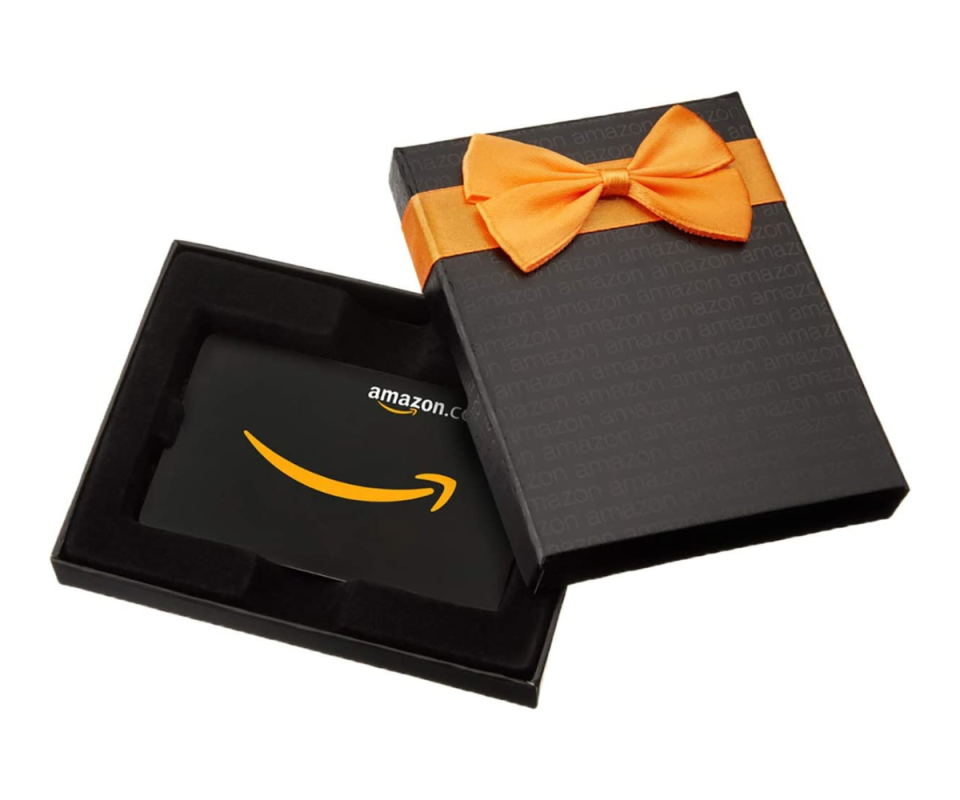 Amazon gift voucher box