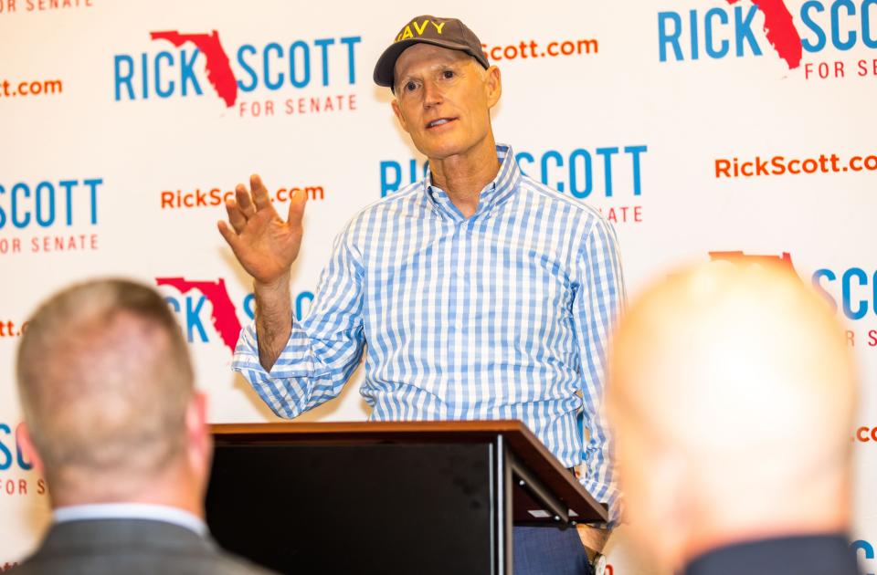 U.S. Sen. Rick Scott was in Ocala on Thursday.