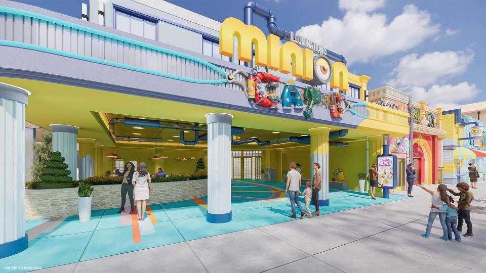 Minion Land is coming to Universal Studios, new attractions and food options.