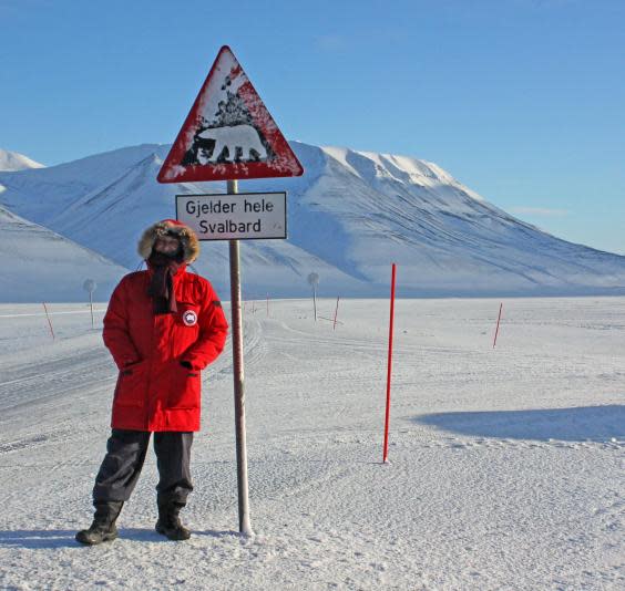 Dr John Mason in Svalbard (Dr John Mason)