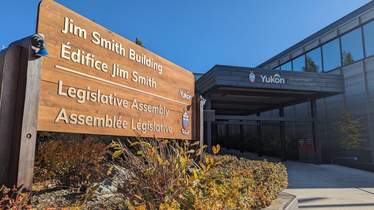 The Yukon Legislative Assembly building in Whitehorse.  (Chris Windeyer/CBC - image credit)