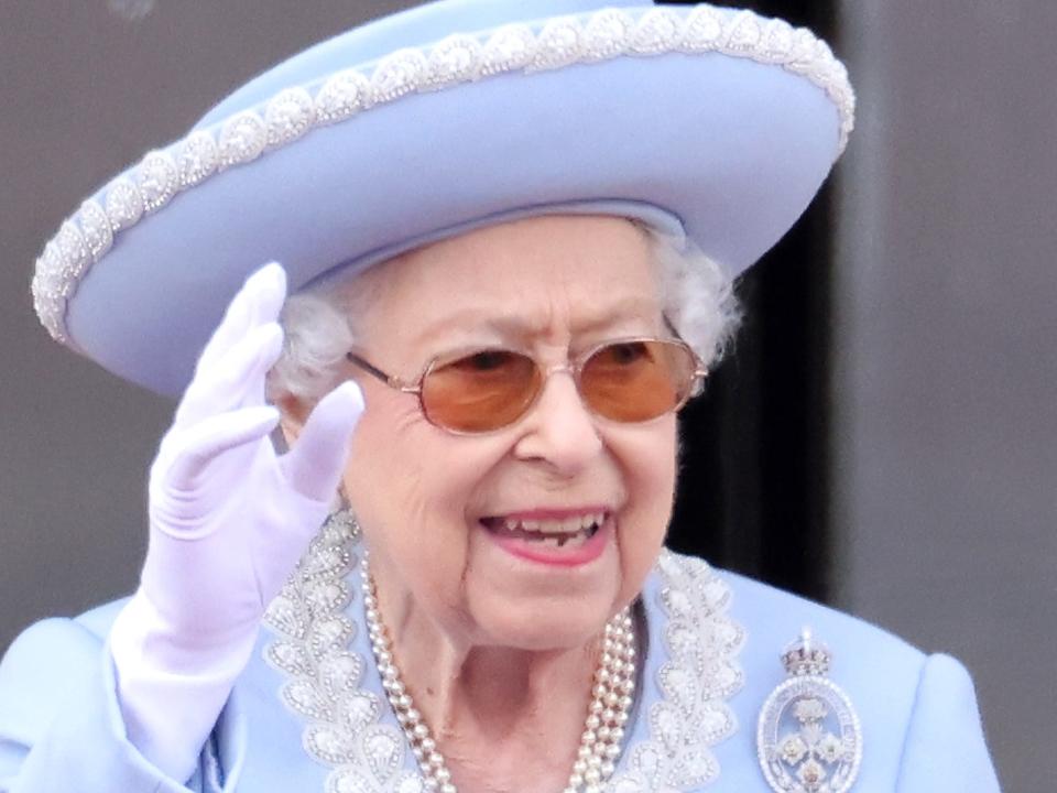 Queen Elizabeth Trooping the Colour