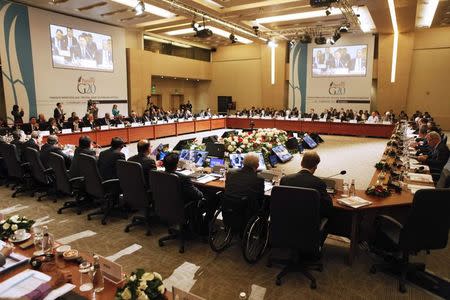 General view of the G20 finance ministers and central bank governors meeting in Istanbul February 10, 2015. REUTERS/Osman Orsal