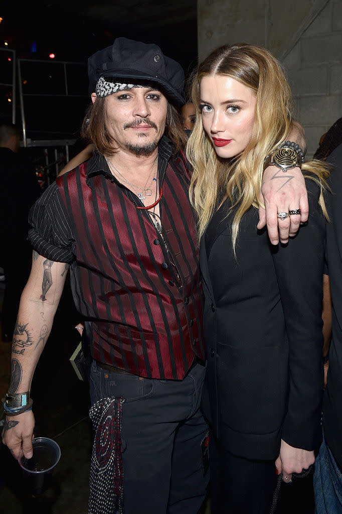 AMBER HEARD UND JOHNNY DEPP