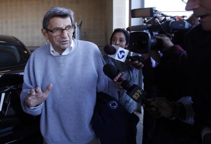 Penn State football coach Joe Paterno died in 2012. (AP)