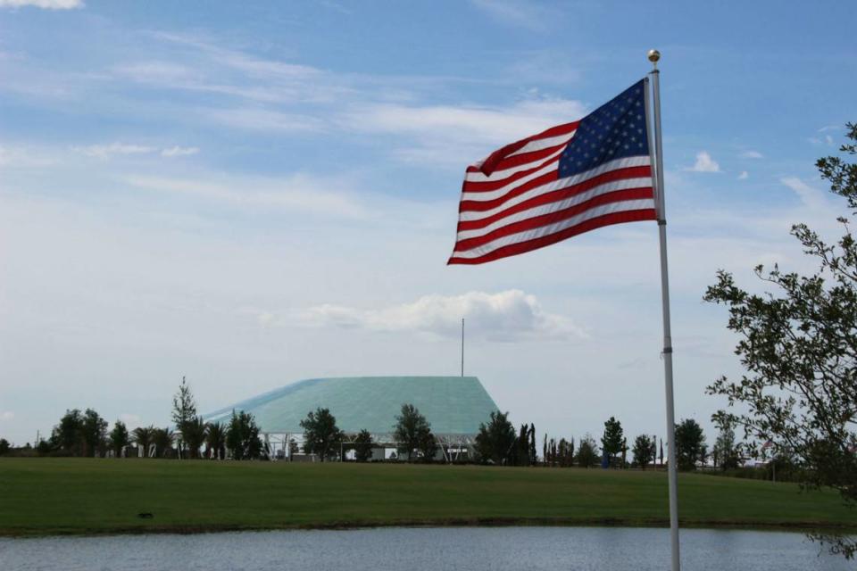 Sarasota National Cemetery, which opened in 2008 at 9810 State Road 72, Sarasota, is the resting place for thousands of veterans, including a number who lost their lives in wars after the terrorist attacks of Sept. 11, 2001. This photo was taken in 2014.