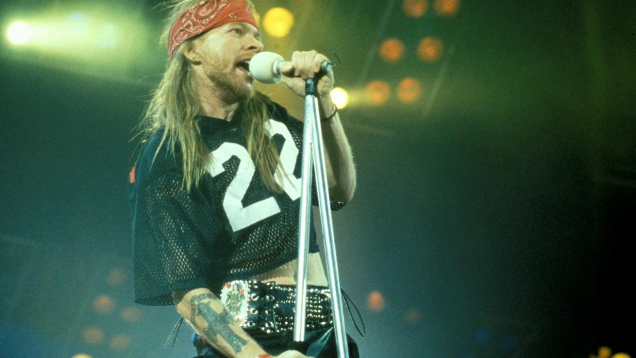  Axl Rose in 1992. 