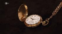 Dafür gefiel die goldene Taschenuhr, eine "Doctor's Watch", mit Répétition à quarts aus der Zeit zwischen 1900 und 1910 sehr gut. 1.600 bis 1.800 Euro wurden als Orientierungswert angesetzt. (Bild: ZDF)