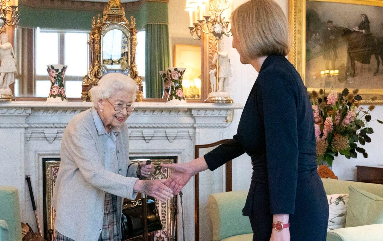 Liz Truss meets Queen Elizabeth II at Balmoral on September 6 2022