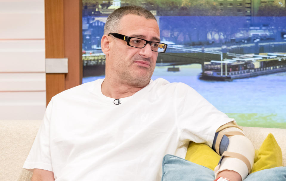 Roy Larner appears on Good Morning Britain after the London Bridge attack (Rex features)