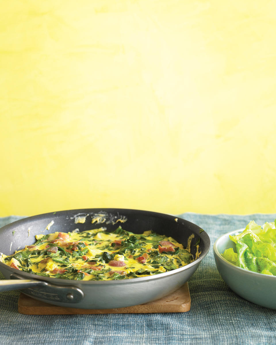 The Crowd-Pleaser: Spinach and Bacon Frittata