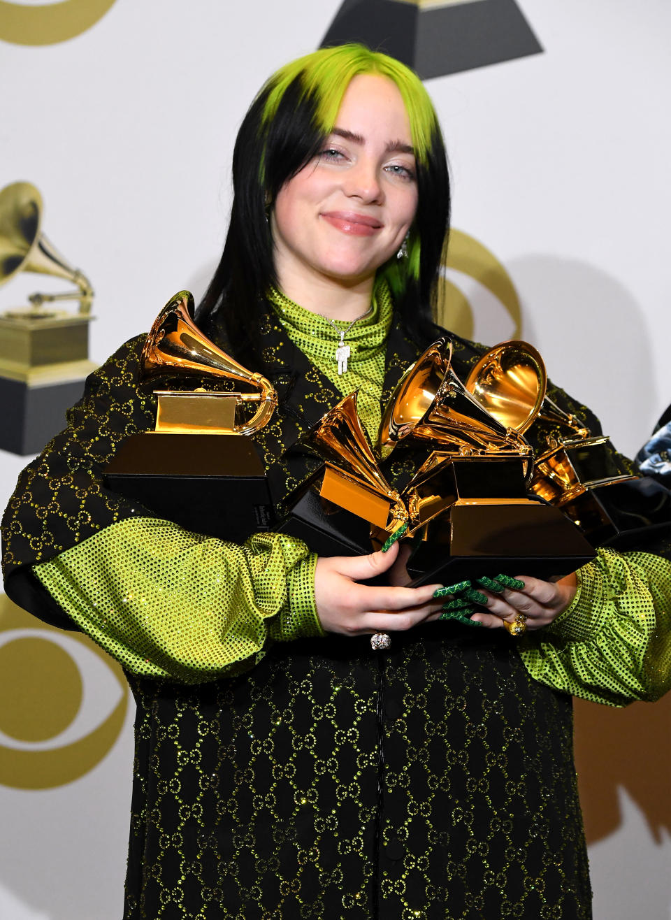 Billie Eilish kicked off the North American leg of her tour with a powerful message about body shaming.  (Photo by Steve Granitz/WireImage)