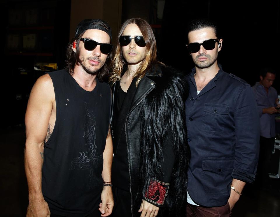 Thirty Seconds to Mars at the iHeartRadio Music Festival in 2013 (Getty)