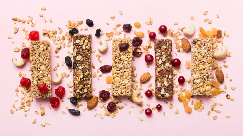 granola fruit bar assortment