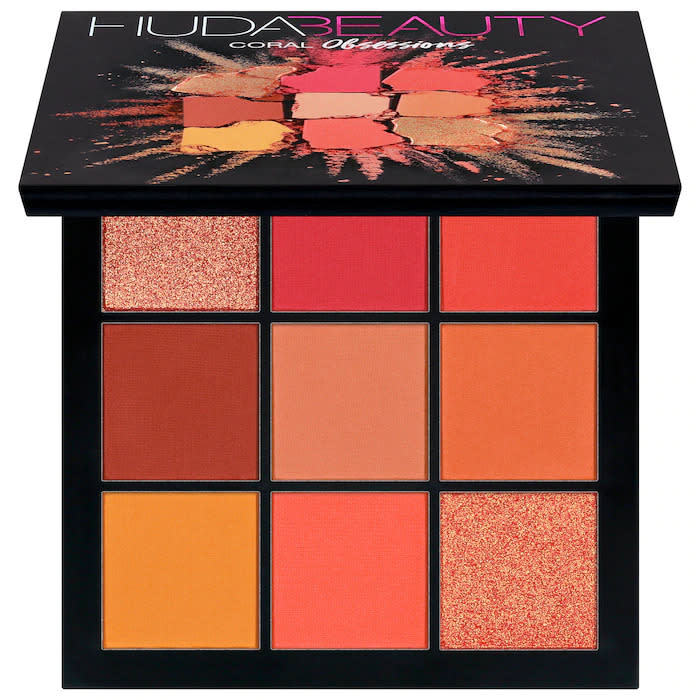 Huda Beauty Obsessions Eyeshadow Palette. Image via Sephora.