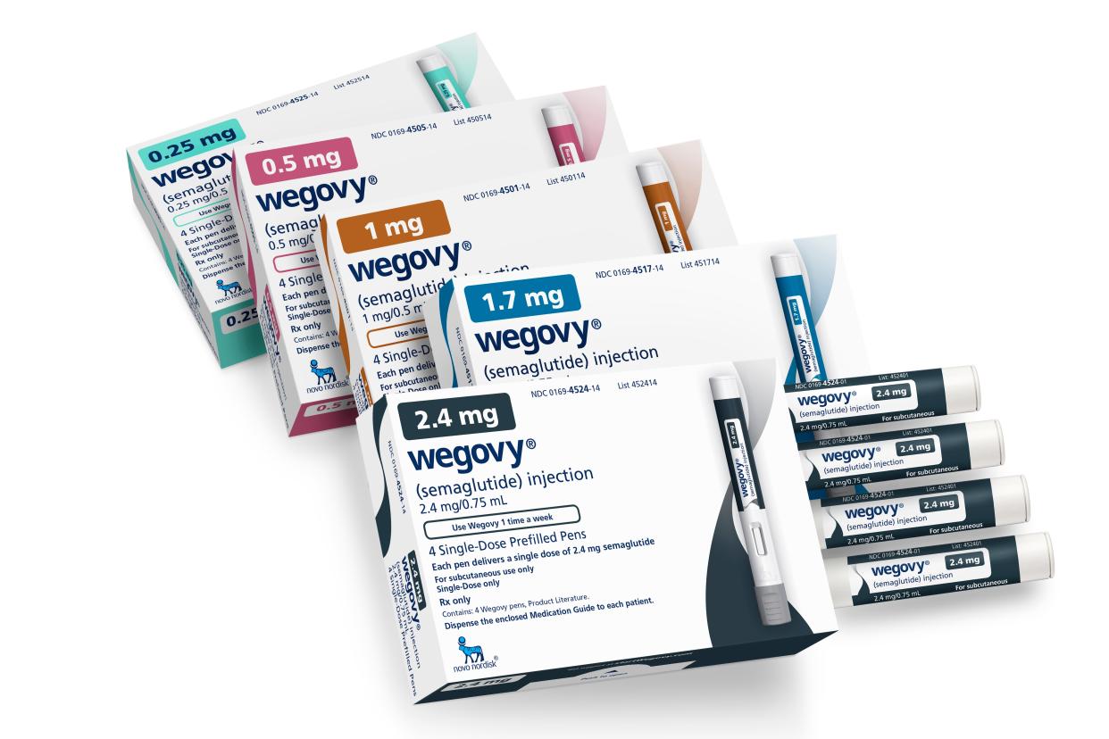 Novo Nordisk's Wegovy is part of a new class of drugs shown to help people shed 15% to 20% of their excess weight.