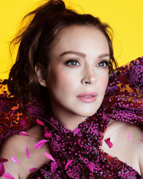 PHOTO: Lindsey Lohan opens up to Allure about her excitement about becoming a mother, what’s next in her career, and why she is the happiest she has ever been. (Ben Hassett/Allure)