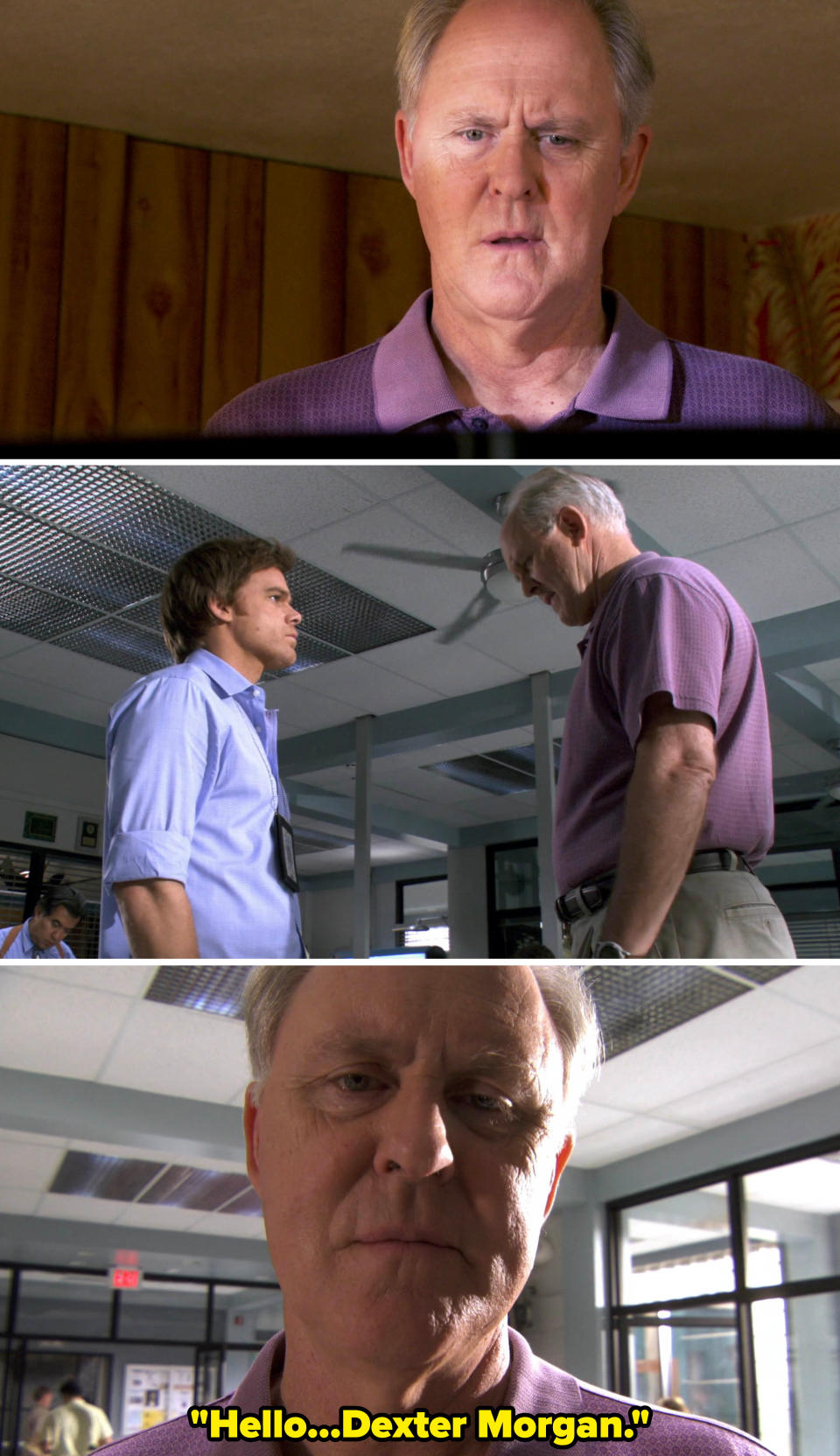 Screenshots from "Dexter"