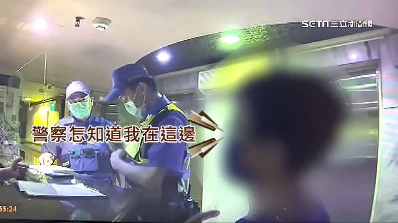 警方臨檢旅宿場所，意外逮到通緝犯。