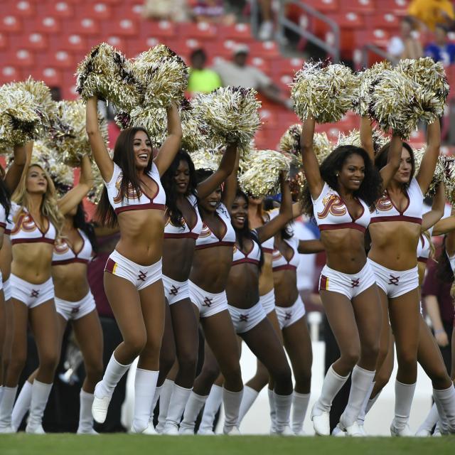 Washington NFL cheerleaders had to be 'personal escorts' for male