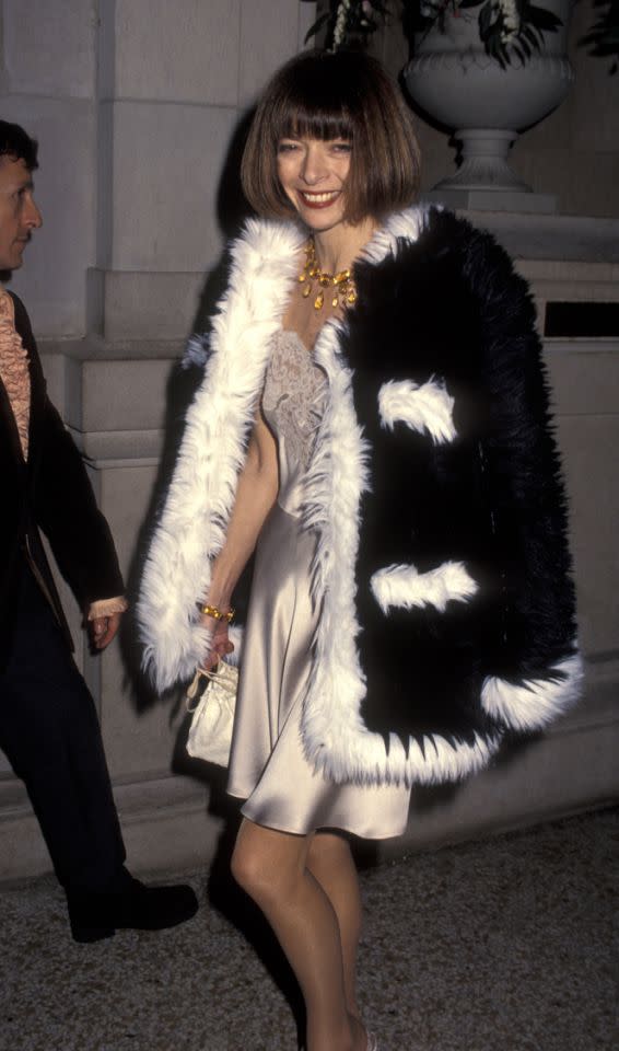 Anna Wintour at the Met Gala, 1994