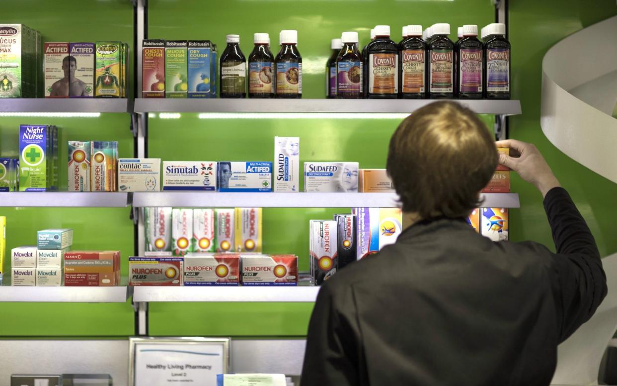 Pharmacists have warned of shortages of every major type of medicine – including HRT, antidepressants and blood pressure pills - Bloomberg