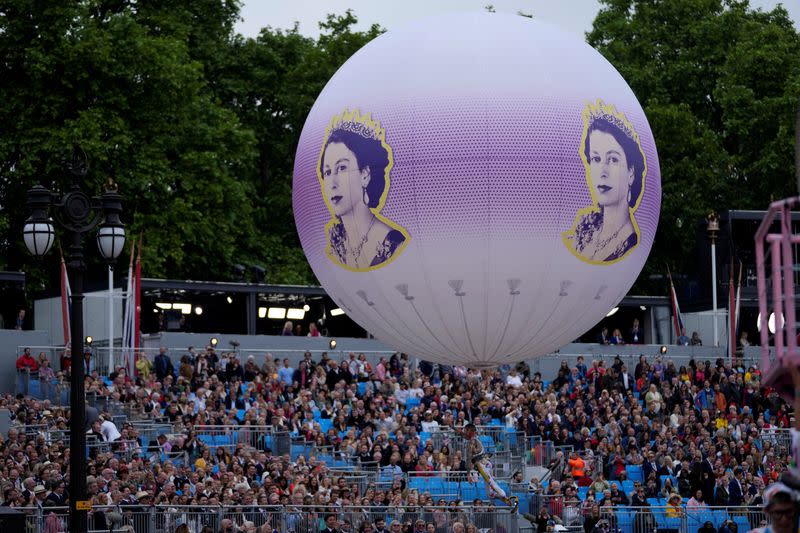 Queen's Platinum Jubilee celebrations in London