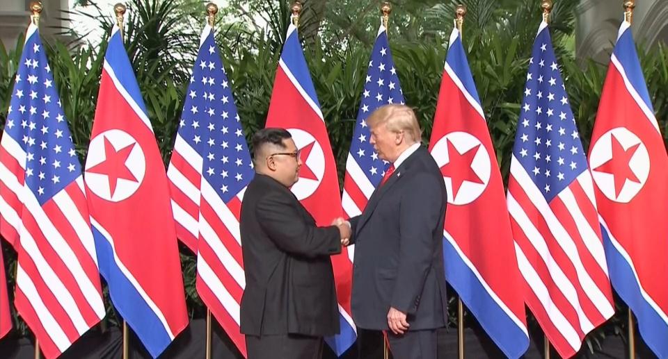 Trump, Kim to have one-on-one meeting