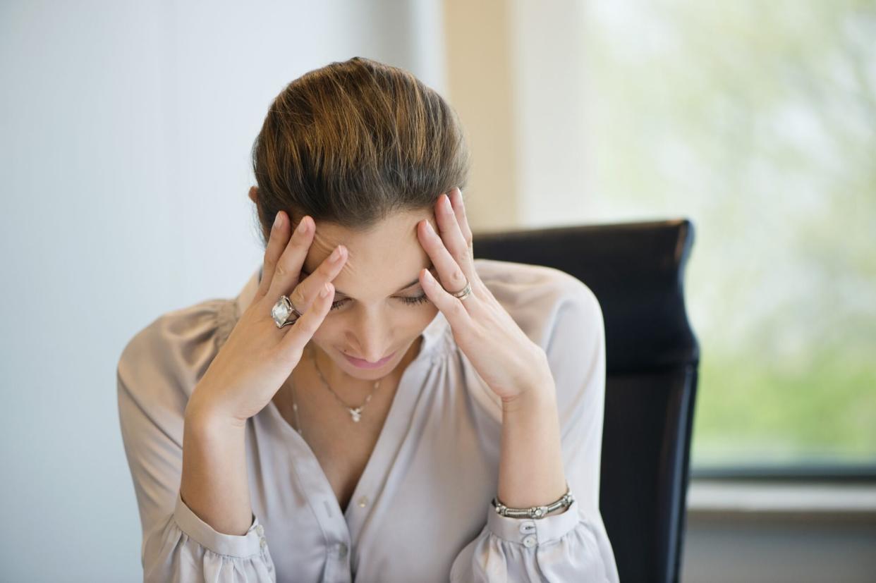 Stressed or Anxious Bride