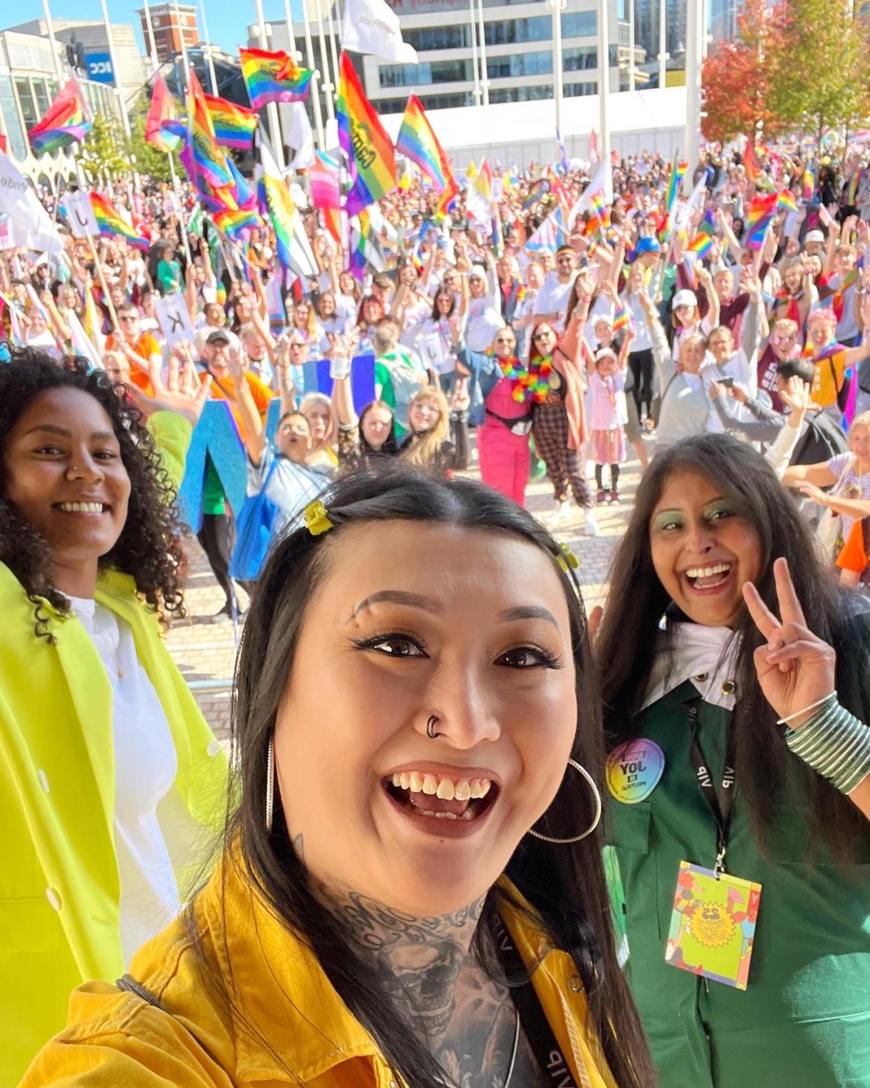 Saima Razzaq at Birmingham Pride