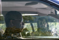 This image released by Warner Bros. Pictures shows Denzel Washington and Jared Leto in a scene from "The Little Things." (Nicola Goode/Warner Bros. Pictures via AP)