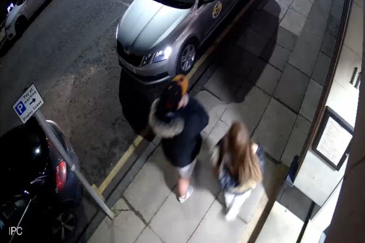 Amber was last seen on CCTV with her older brother in the hours before she was murdered (PA Media)