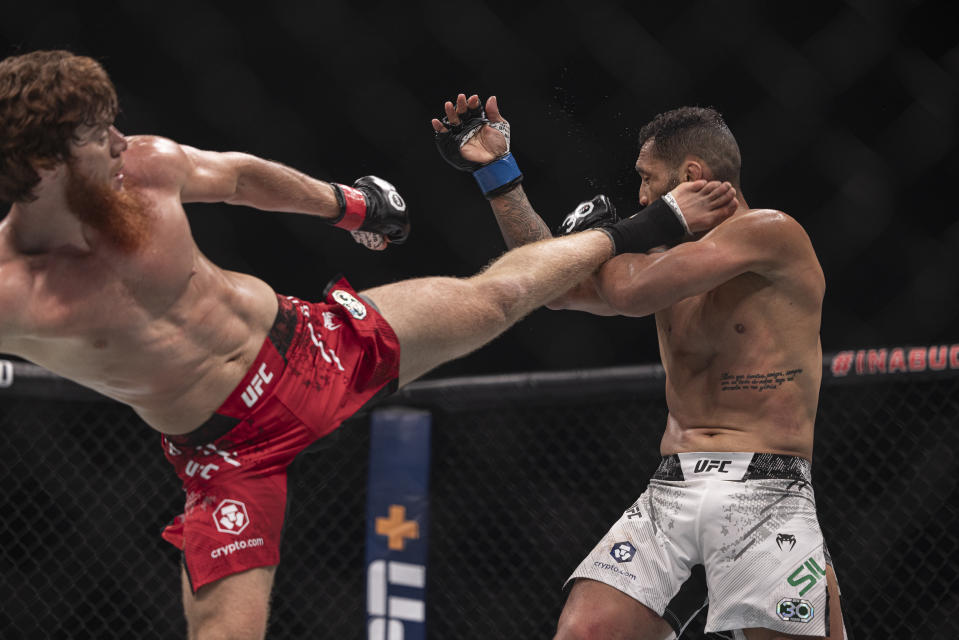 Shara Magomedov def. Bruno Silva, UFC 294 (Craig Kidwell–USA TODAY Sports)