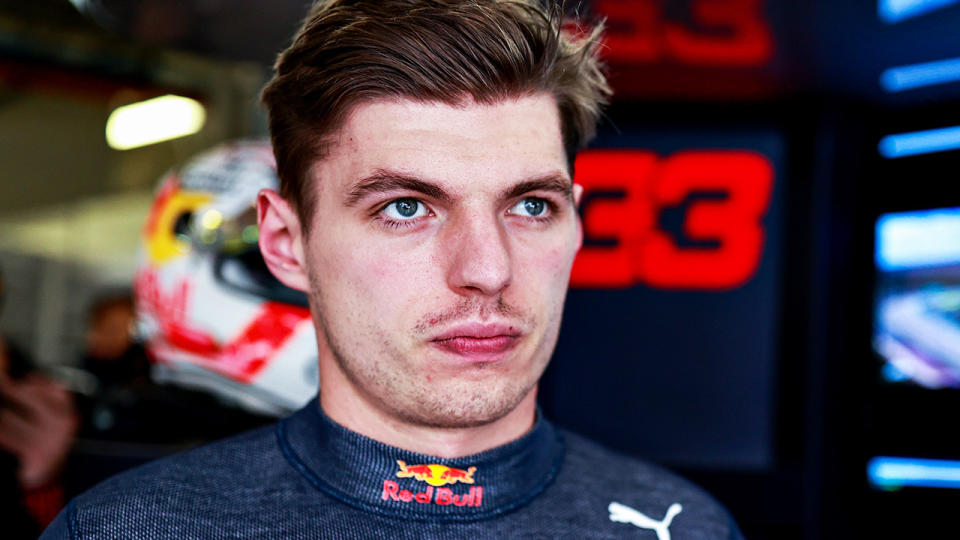Max Verstappen was frustrated with the Red Bull's inability to fight off the Mercedes of Lewis Hamilton at the Portuguese Grand Prix. (Photo by Mark Thompson/Getty Images)