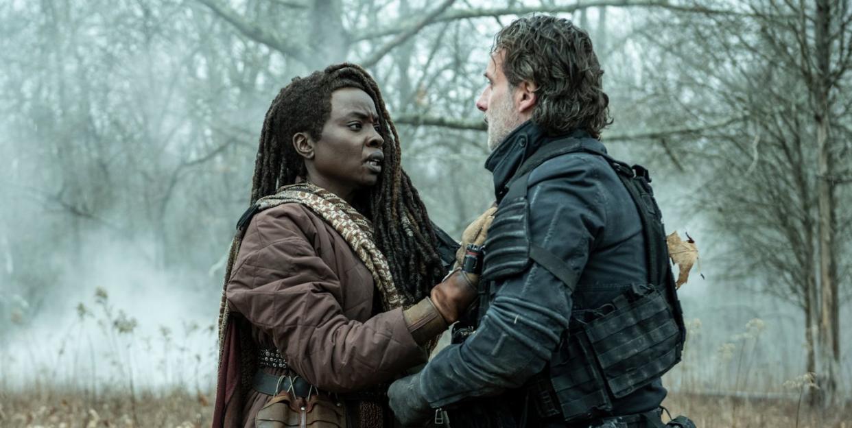 andrew lincoln, danai gurira, the walking dead the ones who live, season 1