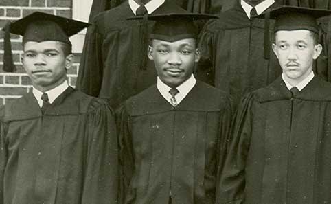 Martin Luther King, Jr. at Morehouse College graduation in 1948. (Photo: Morehouse College)