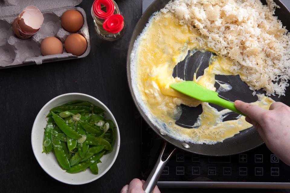 <h1 class="title">No Recipe Required Fried Rice 1</h1><cite class="credit">Photo by JP Bevins, Food Styling by Anna Stockwell</cite>