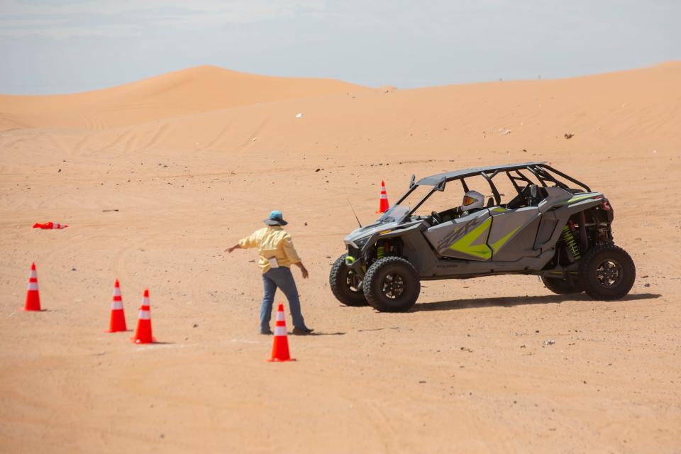 A University Medical Center of El Paso program on Thursday offers first responders a safety training course on operating off-road vehicles in sandy terrain ahead of the summer months.