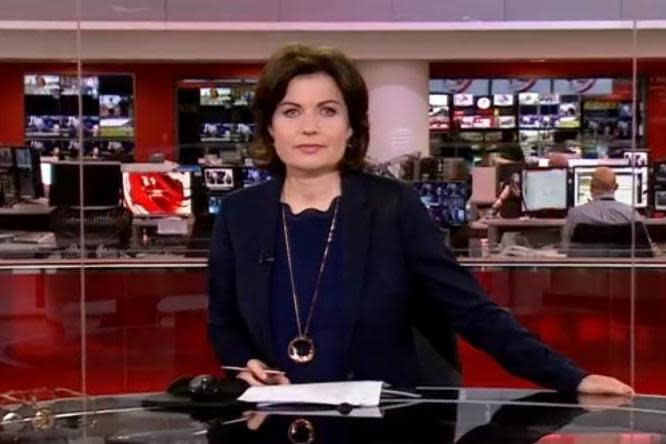 BBC newsreader Jane Hill returns to screens as she reveals breast cancer battle
