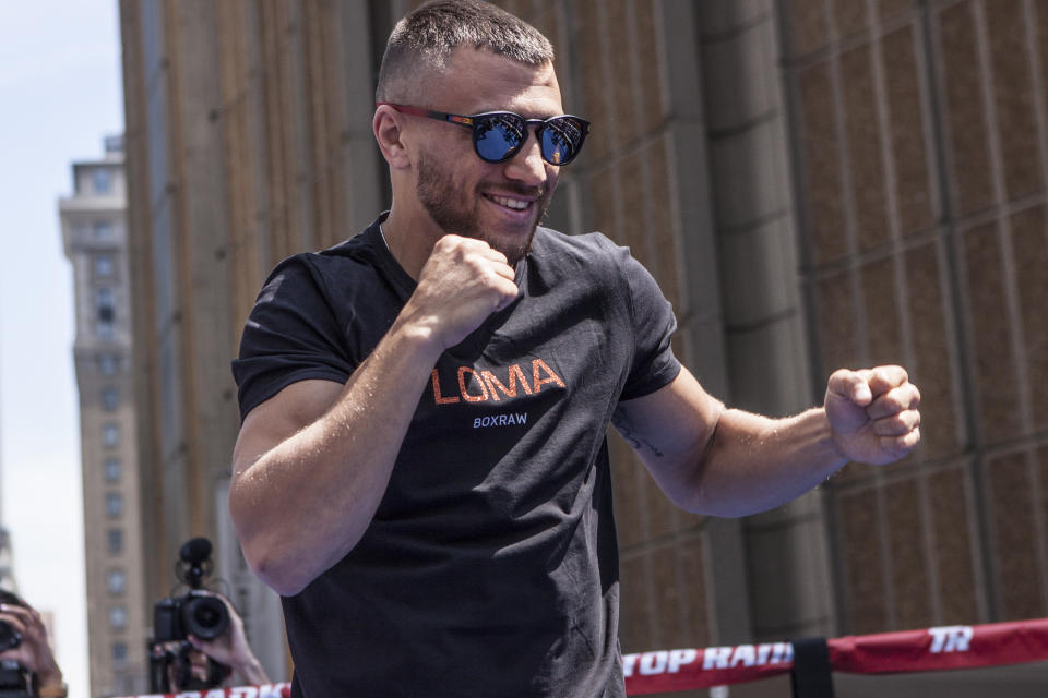 Vasiliy Lomachenko is perhaps the most gifted fighter on the planet. (Getty)