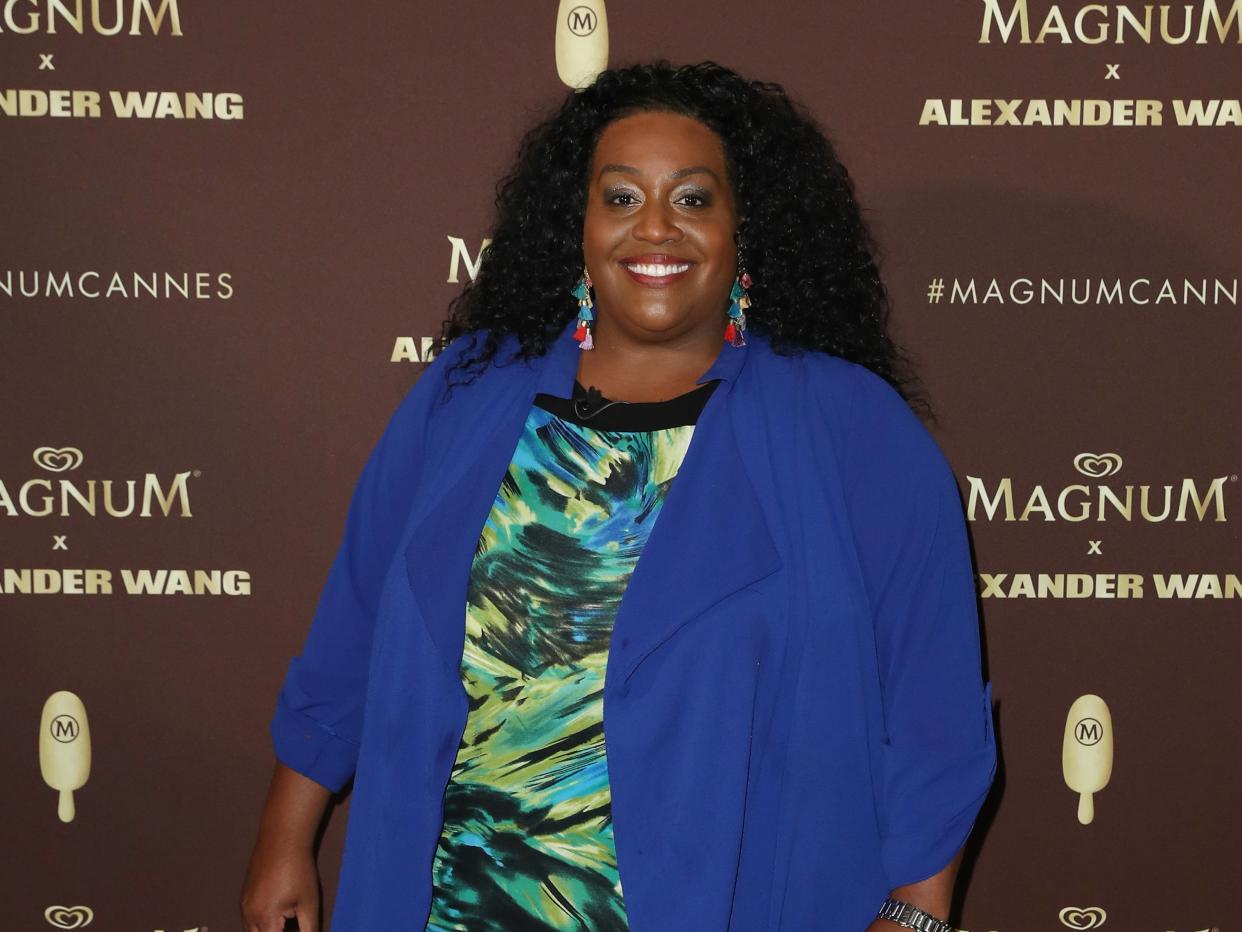 Alison Hammond attends the Magnum VIP Party during the 71st annual Cannes Film Festival  (Getty Images)