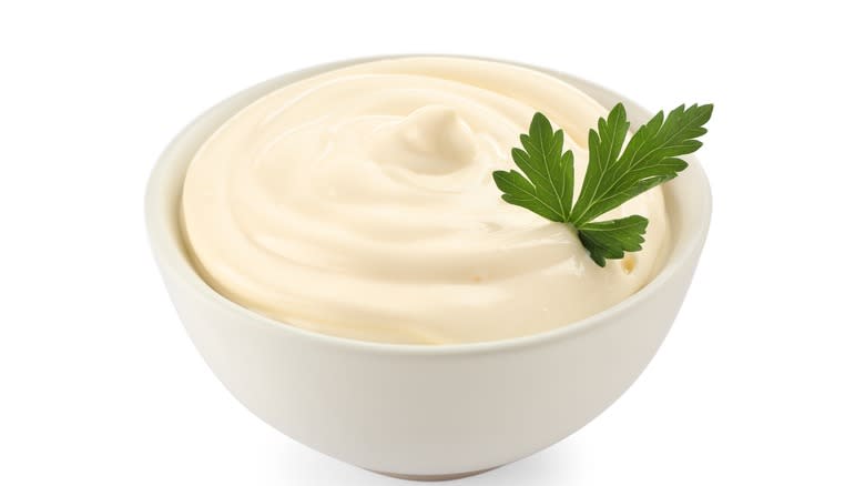 Bowl of mayo