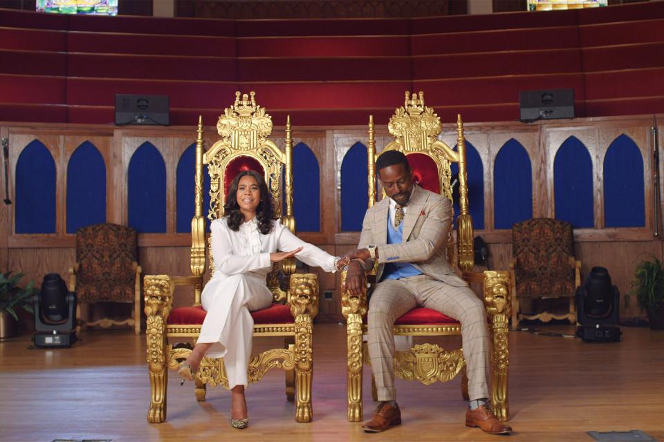 Honk for Jesus. Save Your Soul. (2022) Regina Hall and Sterling K. Brown in Honk for Jesus. Save Your Soul. (2022)